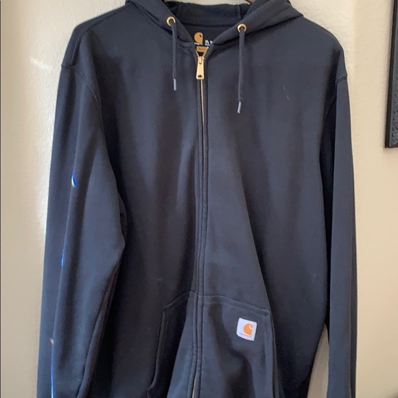 carhartt mens zip up hoodie